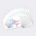 Load image into Gallery viewer, Pink Animals Baby Shower 1 12 Pack