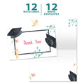 Load image into Gallery viewer, Watercolor Florals Graduation 2 12 Pack