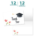 Load image into Gallery viewer, Watercolor Florals Graduation 4 12 Pack