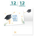 Load image into Gallery viewer, Watercolor Stars Graduation 4 12 Pack