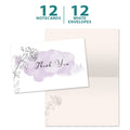 Load image into Gallery viewer, Lavender Floral Sympathy 1 12 Pack