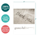 Load image into Gallery viewer, Grateful 12 Pack Thank You Notes