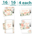 Load image into Gallery viewer, Pink Floral Wedding 16 Pack