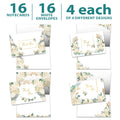 Load image into Gallery viewer, White Floral Wedding 16 Pack