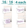 Load image into Gallery viewer, Lavender Floral Sympathy 16 Pack