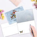 Load image into Gallery viewer, Blue Butterfly Sympathy 16 Pack