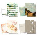 Load image into Gallery viewer, Trees and Floral Nature Sympathy 8 Pack