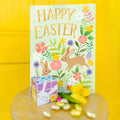Load image into Gallery viewer, Lifestyle image(s) featuring Tree-Free’s Floral Bunnies card

