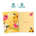 Load image into Gallery viewer, Lifestyle image(s) featuring Tree-Free’s Cumpleanos Bird card
