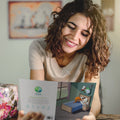 Load image into Gallery viewer, Lifestyle image(s) featuring Tree-Free’s Snooze Buttons card
