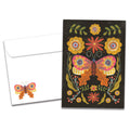 Load image into Gallery viewer, The cover of Tree-Free&#39;s Beautiful Change card, along with its matching envelope.
