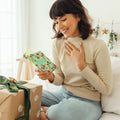 Load image into Gallery viewer, Lifestyle image(s) featuring Tree-Free’s Fiestas Pattern card
