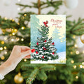 Load image into Gallery viewer, Lifestyle image(s) featuring Tree-Free’s Cardinal Peace card
