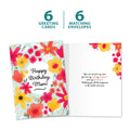 Load image into Gallery viewer, The cover and inside of Tree-Free’s Little Things Mom card, along with the following text: “6 greeting cards, 6 matching envelopes”
