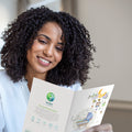 Load image into Gallery viewer, Lifestyle image(s) featuring Tree-Free’s Hello Little One card
