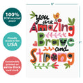 Load image into Gallery viewer, Amazing Brave Strong
