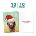 Load image into Gallery viewer, Freakishly Happy Holidays 10 ct Holiday Greeting Card Set
