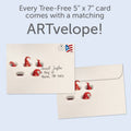 Load image into Gallery viewer, Whack An Elf 10 ct Holiday Greeting Card Set
