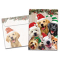Load image into Gallery viewer, Selfie Dog Christmas 10 ct Christmas Greeting Card Set
