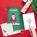 Load image into Gallery viewer, Santa Facebook 10 ct Christmas Greeting Card Set
