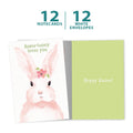 Load image into Gallery viewer, Pink Bunny 12 Pack Notecards
