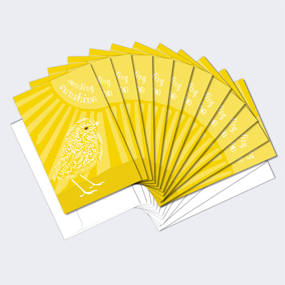 Sunshine Season 12 Pack Notecards