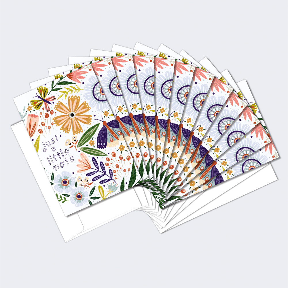 Bright Little Note 12 Pack Notecards