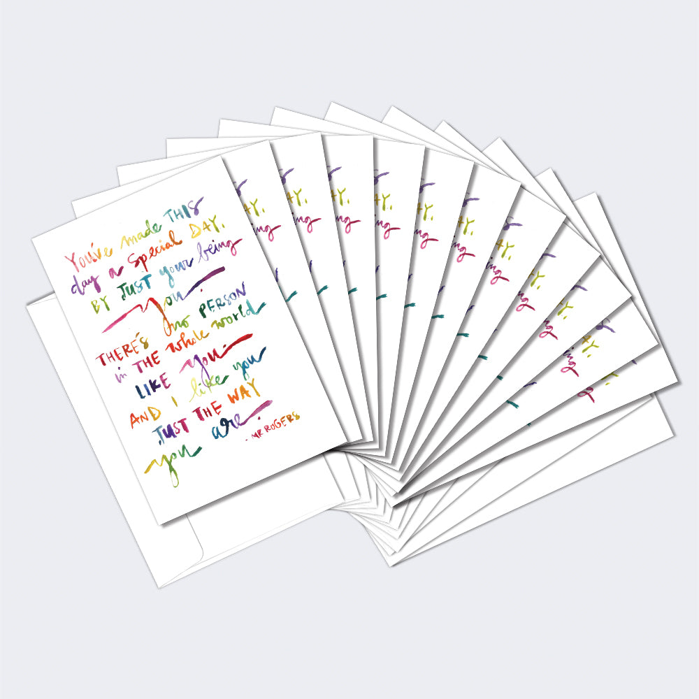 Special Day 12 Pack Notecards