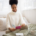 Load image into Gallery viewer, Pink Om Boxed 12 Pack Notecards
