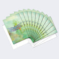 Load image into Gallery viewer, Vibrant Dragonfly Boxed 12 Pack Notecards
