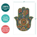 Load image into Gallery viewer, Vibrant Hamsa Boxed 12 Pack Notecards
