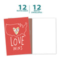 Load image into Gallery viewer, Love Wins Boxed 12 Pack Notecards
