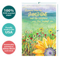 Load image into Gallery viewer, Delight Sunflower 12 Pack Notecards
