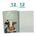Load image into Gallery viewer, Wisdom from a Cow 12 Pack Notecards
