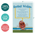 Load image into Gallery viewer, Football Wisdom 12 Pack Notecards
