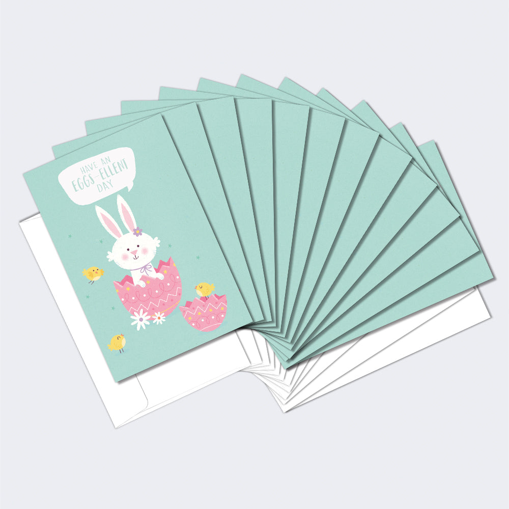 Eggsellent Day 12 Pack Notecards