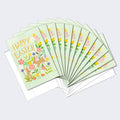 Load image into Gallery viewer, Floral Bunnies 12 Pack Notecards

