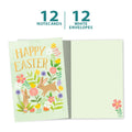 Load image into Gallery viewer, Floral Bunnies 12 Pack Notecards
