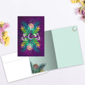 Load image into Gallery viewer, Floral Moon 12 Pack Notecards

