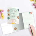 Load image into Gallery viewer, Let Your Light Shine 12 Pack Notecards
