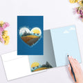 Load image into Gallery viewer, Follow Your Heart 12 Pack Notecards
