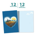 Load image into Gallery viewer, Follow Your Heart 12 Pack Notecards
