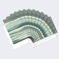 Load image into Gallery viewer, Watercolor Waves Boxed 12 Pack Notecards
