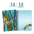 Load image into Gallery viewer, Beautiful Dragonfly Boxed 12 Pack Notecards
