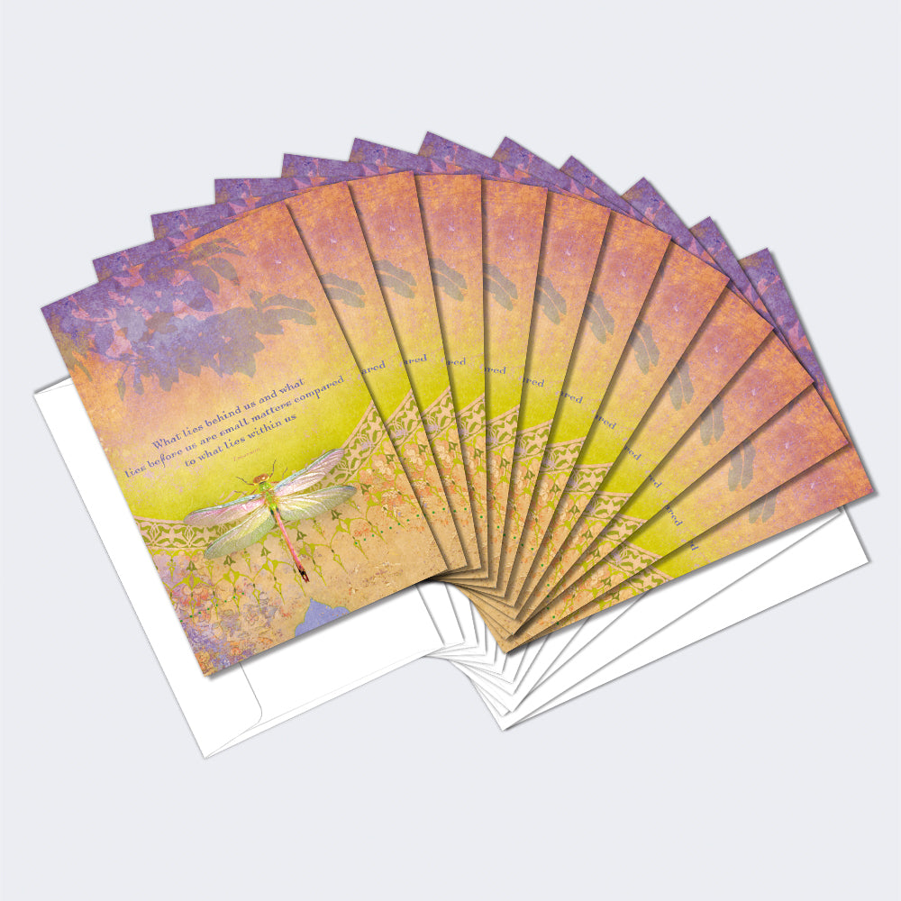 What Lies Behind Boxed 12 Pack Notecards