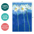 Load image into Gallery viewer, Daisies on Blue Boxed 12 Pack Notecards
