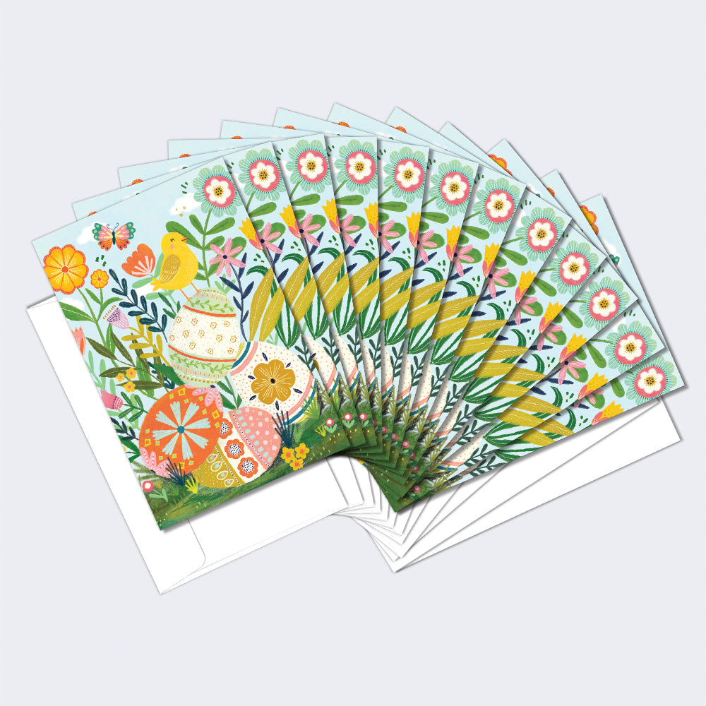 Bright and Happy 12 Pack Notecards – Tree-Free Greetings