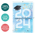 Load image into Gallery viewer, 2024 Congrats Cap 12 Pack Notecards
