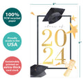 Load image into Gallery viewer, 2024 Congrats Diploma 12 Pack Notecards
