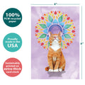 Load image into Gallery viewer, Good Vibes Cat 12 Pack Notecards
